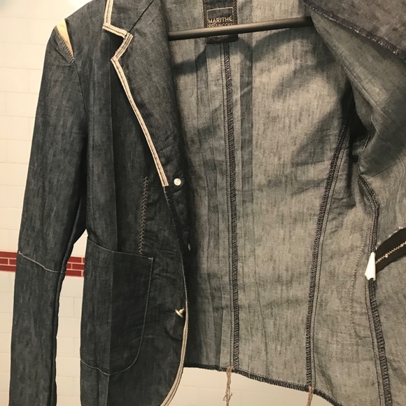 MARITHE FRANCOIS GIRBAUD Jean Jacket Small - Picture 7 of 8